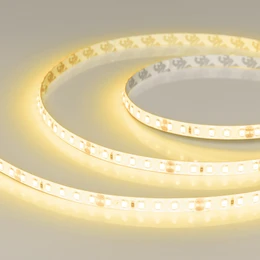 Фото #1 товара Светодиодная лента герметичная RTW-SE-A120-8mm 24V Yellow (9.6 W/m, IP65, 2835, 5m) (Arlight, 9.6 Вт/м, IP65)