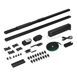 Фото #1 товара Карниз для штор с электроприводом CNK-M1-TY-RF-2M-BK (Arlight, IP20 Металл, 5 лет)