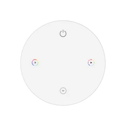 Фото #1 товара INTELLIGENT ARLIGHT Пульт SMART-801-22-1G-RGBW White (3V, Magnet, 2.4G) (IARL, IP20 Пластик, 5 лет)