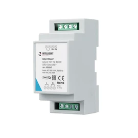 Фото #1 товара INTELLIGENT ARLIGHT Релейный модуль DALI2-701-72-ADDR-DRO-DIN Grey (230V, 1x16A) (IARL, DIN-рейка)