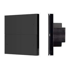 Фото #1 товара INTELLIGENT ARLIGHT Кнопочная панель SMART DALI-301-22-4K-D2-IN Black (BUS, Frameless) (IARL, IP20 Пластик, 5 лет)