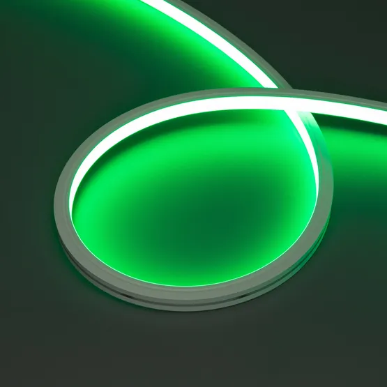 Фото #4 товара Светодиодная лента герметичная MOONLIGHT-TOP-B84-13x12mm 24V RGB (12 W/m, IP67, 5m, wire x2) (Arlight, Вывод боковой, 3 года)
