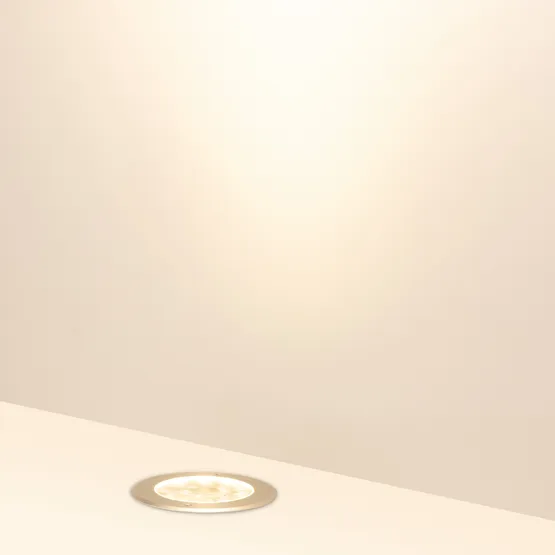 Фото #2 товара Светильник LTD-DAFNA-GROUND-R210-36W Warm3000 (SL, 20 deg, 230V) (Arlight, IP67 Металл, 5 лет)