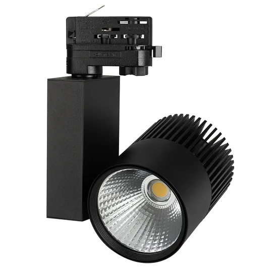 Фото #1 товара Светильник LGD-ARES-4TR-R100-40W Warm3000 (BK, 24 deg, 230V, DALI) (Arlight, IP20 Металл, 3 года)