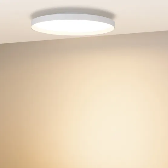 Фото #2 товара Светильник SP-ESTELY-R600-50W Warm3300-MIX (WH, 80 deg, 230V, TRIAC) (Arlight, IP20 Металл, 5 лет)