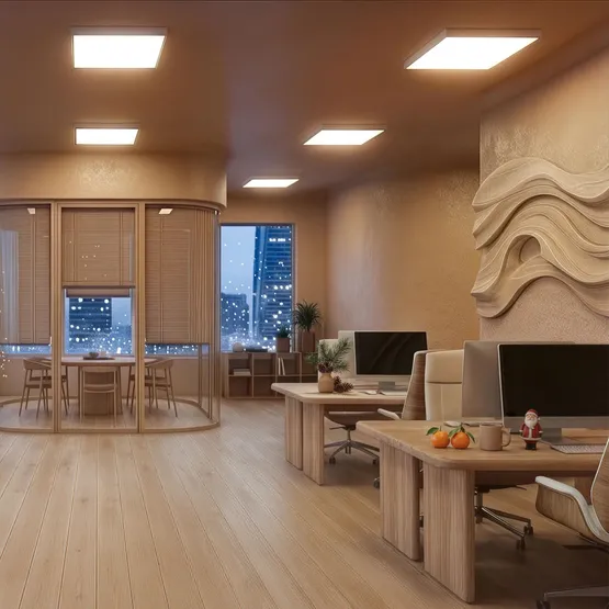 Фото #7 товара Светильник DL-TITAN-FRAMELESS-S600x600-40W Warm3000 (WH, 120 deg, CRI90, 230V) (Arlight, IP40 Металл, 5 лет)