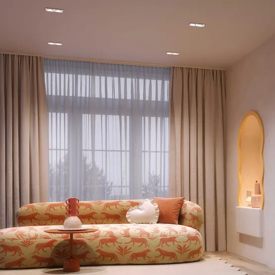 Фото #2 товара Светильник MS-FLOW-BUILT-S157x85-2x6W Warm3000 (WH, 55 deg, 230V) (Arlight, IP20 Металл, 5 лет)