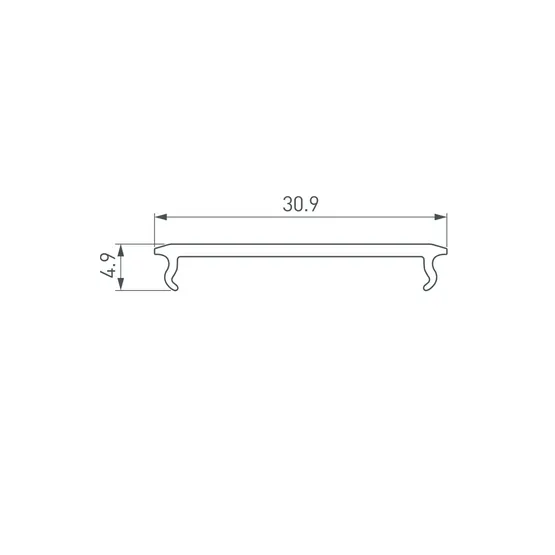 Фото #2 товара Экран SL-COMFORT-3551-2000 BLACK (Arlight, Пластик)