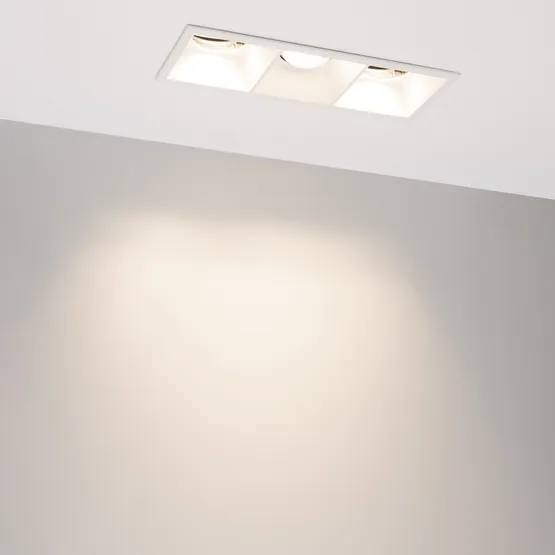 Фото #6 товара Светильник MS-FLOW-BUILT-S230x85-3x6W Day4000 (WH, 38 deg, 230V) (Arlight, IP20 Металл, 5 лет)