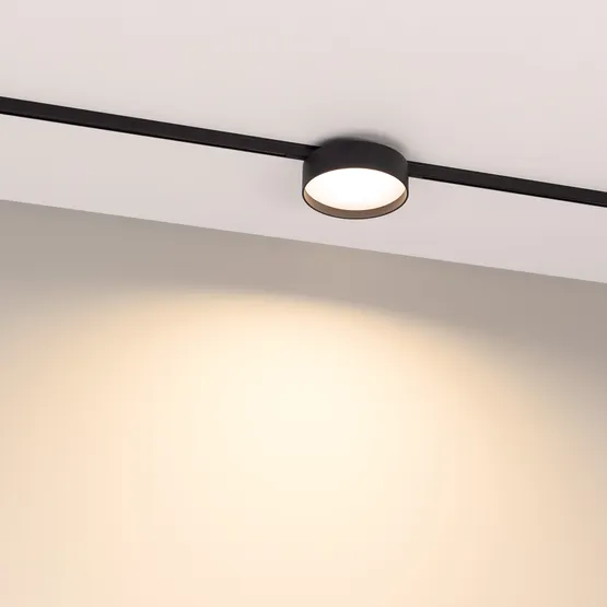 Фото #2 товара Светильник MAG-MICROCOSM-RONDO-R113-12W Warm2700 (BK, 100 deg, 24V) (Arlight, IP20 Металл, 3 года)