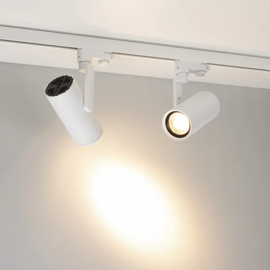 Фото #6 товара Светильник LGD-URANUS-4TR-R75-18W/25W Warm3500-MIX (WH, 20-50 deg, side holder, 230V) (Arlight, IP20 Металл, 5 лет)