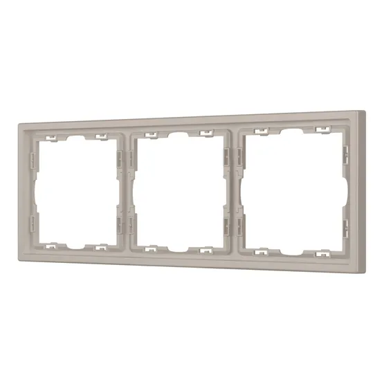 Фото #1 товара Рамка пластиковая FRM-NOBE-SFPL-3-CA (Arlight, -)