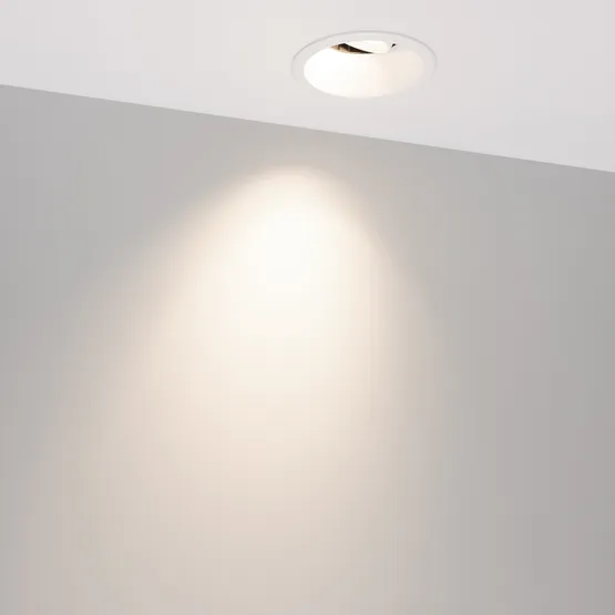 Фото #3 товара Светильник MS-FLOW-BUILT-R85-6W Day4000 (WH, 38 deg, 230V) (Arlight, IP20 Металл, 5 лет)