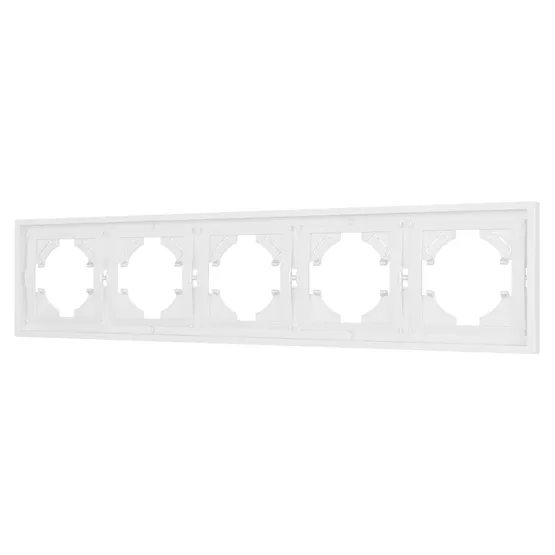 Фото #1 товара Рамка пластиковая FRM-TENDO-PL-5-WH (Arlight, -)