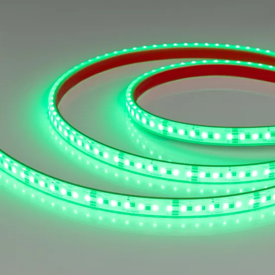 Фото #3 товара Светодиодная лента герметичная DOT-PFS-X120-12mm 24V RGB (14 W/m, IP68, 5m) (Arlight, 5 лет)