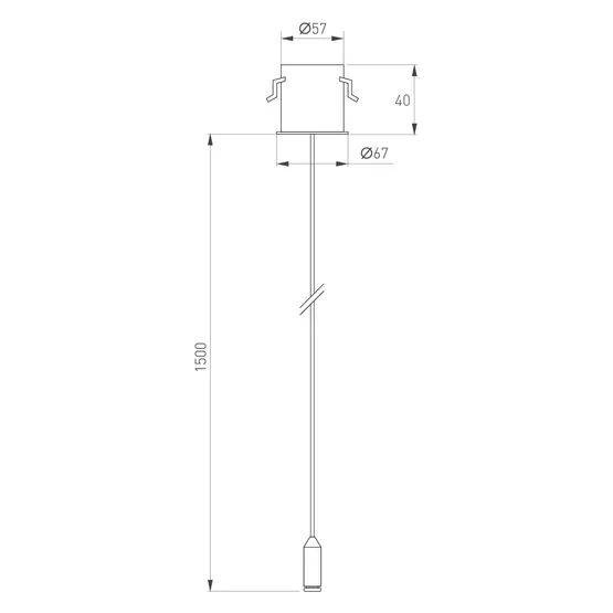 Фото #4 товара Потолочная чаша MAG-ORIENT-CANOPY-BUILT-L1500 (BK) (Arlight, Металл)
