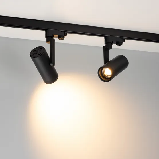 Фото #4 товара Светильник LGD-URANUS-4TR-R65-10W Warm3500-MIX (BK, 20-50 deg, side holder, 230V) (Arlight, IP20 Металл, 5 лет)