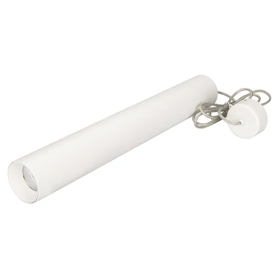 Фото #1 товара Светильник SP-POLO-HANG-LONG450-R65-8W Warm3000 (WH-WH, 40 deg) (Arlight, IP20 Металл, 5 лет)