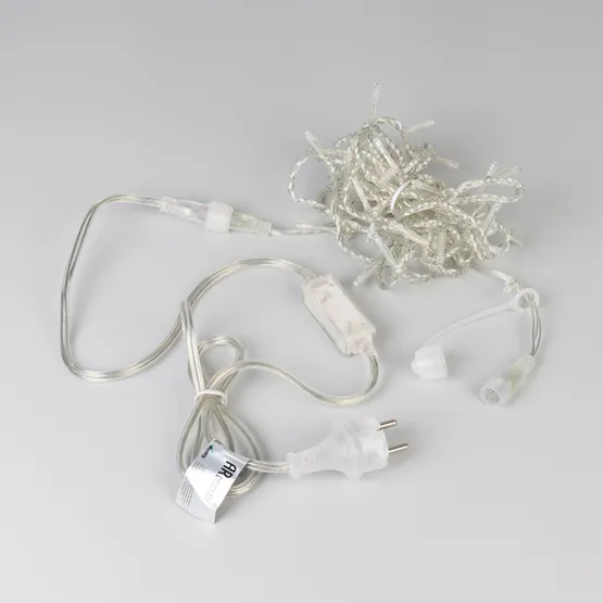Фото #3 товара Светодиодная гирлянда ARD-STRING-HOME-5000-CLEAR-50LED-STD WHITE (230V, 3.5W) (Ardecoled, IP20)