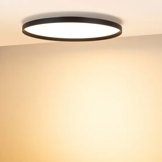 Фото #2 товара Светильник SP-ESTELY-R800-60W Warm2700 (BK, 80 deg, 230V, TRIAC) (Arlight, IP20 Металл, 5 лет)