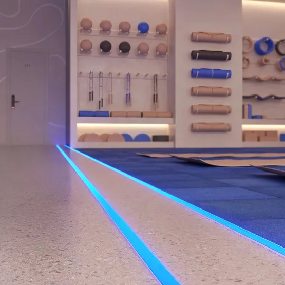 Фото #6 товара Профиль FLOOR27-H11-F-2000 ANOD (Arlight, Алюминий)