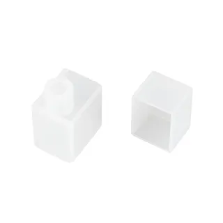 Фото товара Заглушка MOONLIGHT-CAP-10x10mm-BOTTOM-S-SET (Arlight, Силикон)