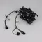 Минифото #3 товара Светодиодная гирлянда ARD-STRING-CLASSIC-1000-BLACK-100LED-PULSE Warm (230V, 7W) (Ardecoled, IP65)