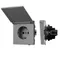 Минифото #1 товара Механизм розетки влагозащищённый SCT-TENDO-MCP-PL-GR (230V, 16A) (Arlight, Графитовый)