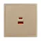 Минифото #3 товара Механизм розетки с быстрой USB зарядкой SCT-NOBE-MUAC-SFPL-FC-GD (65W, QC3) (Arlight, Золотой песок)