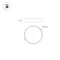 Минифото #2 товара Насадка LGD-ARTIFACT-OVAL-LENS-R65 (BK) (Arlight, Металл)
