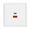 Минифото #3 товара Механизм розетки с быстрой USB зарядкой SCT-NOBE-MUAC-SFPL-FC-WH (65W, QC3) (Arlight, Белый кварц)