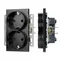 Минифото #1 товара Механизм электрической розетки SCT-MEUD-PL-BK (250V, 16A) (Arlight, -)
