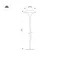 Минифото #2 товара Светильник KT-MUCENA-BOLL-B-H450-2W Warm3000 (WH, 100 deg, 24V) (Arlight, IP65 Металл, 3 года)