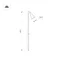 Минифото #2 товара Светильник KT-HAREBELL-BOLL-H850-3W Warm3000 (BK, 40 deg, 24V) (Arlight, IP65 Металл, 3 года)
