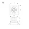 Минифото #2 товара Светильник MS-VORTEX-BUILT-S140x140-30W Day4000 (WH-WH, 17 deg, 230V) (Arlight, IP20 Металл, 5 лет)