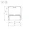 Минифото #2 товара Профиль с экраном SL-LINE-7477-2500 ANOD+OPAL (Arlight, Алюминий)