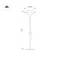 Минифото #2 товара Светильник KT-MUCENA-BOLL-B-H540-4W Warm3000 (WH, 100 deg, 24V) (Arlight, IP65 Металл, 3 года)