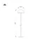 Минифото #2 товара Светильник KT-ENOKI-BOLL-H600-2W Warm3000 (WH, 100 deg, 24V) (Arlight, IP65 Металл, 3 года)