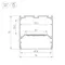 Минифото #3 товара Профиль LINE-M-7575-2500 WHITE (Arlight, Алюминий)