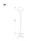 Минифото #2 товара Светильник KT-MUCENA-BOLL-A-H250-1W Warm3000 (WH, 85 deg, 24V) (Arlight, IP65 Металл, 3 года)
