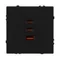 Минифото #4 товара Механизм розетки с быстрой USB зарядкой SCT-NOBE-MUACC-SFPL-FC-BK (65W, QC3) (Arlight, -)