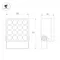 Минифото #4 товара Светильник ALT-BLOCK-S220x220-50W Warm3000 (GR, 15 deg, 230V) (Arlight, IP66 Металл, 3 года)