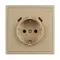 Минифото #3 товара Механизм розетки с USB зарядкой SCT-NOBE-MUCC-SFPL-GD (230V, 16A) (Arlight, -)