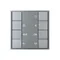 Минифото #3 товара INTELLIGENT ARLIGHT Кнопочная панель DALI-201-23-1G-2SC-MIX-DT8-IN Silver (BUS, Frame) (IARL, IP20 Металл, 3 года)